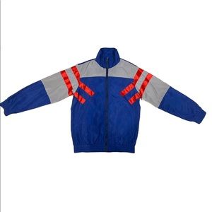 Blue sport jacket with red trim (Never used)
